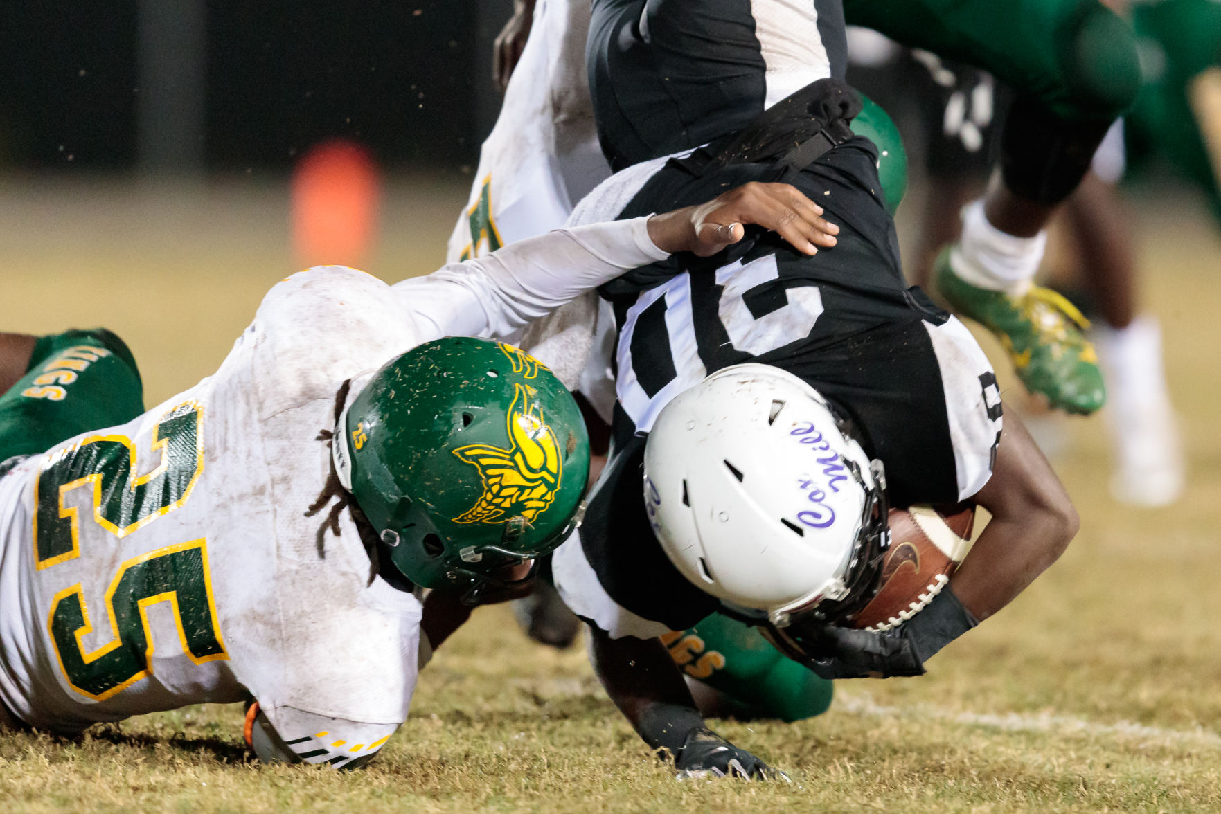 Cox Mill defeats Central Cabarrus 31-6 on Senior Night.